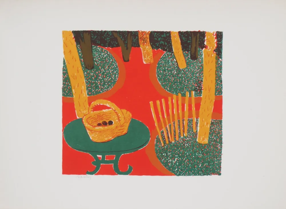 リトグラフ Savin  - Le Jardin