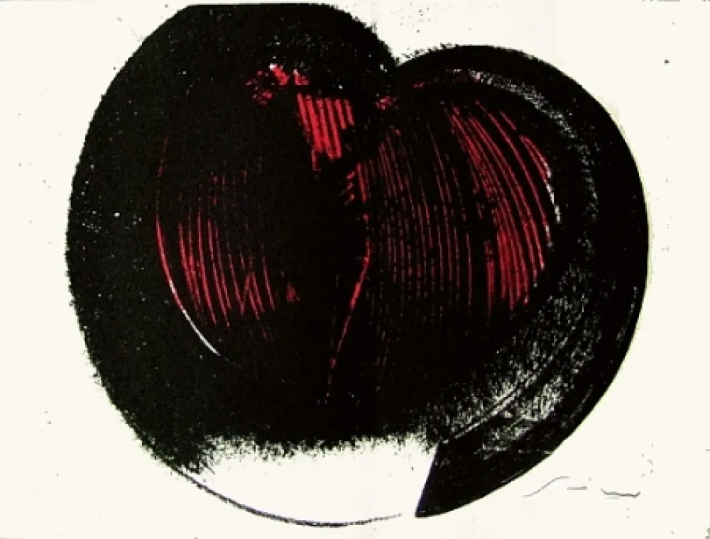 リトグラフ Scanavino - A mezzo della notte