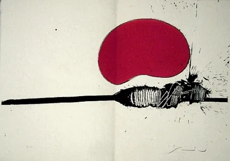 リトグラフ Scanavino - A mezzo della notte