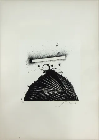 リトグラフ Scanavino - SENZA TITOLO 