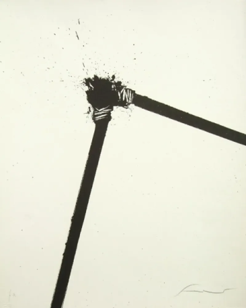 リトグラフ Scanavino - Senza titolo