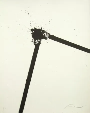 リトグラフ Scanavino - Senza titolo