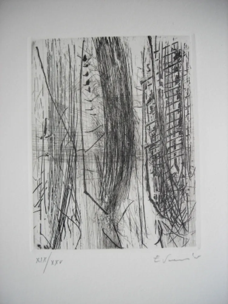 エッチング Scanavino - The international avant garde 4