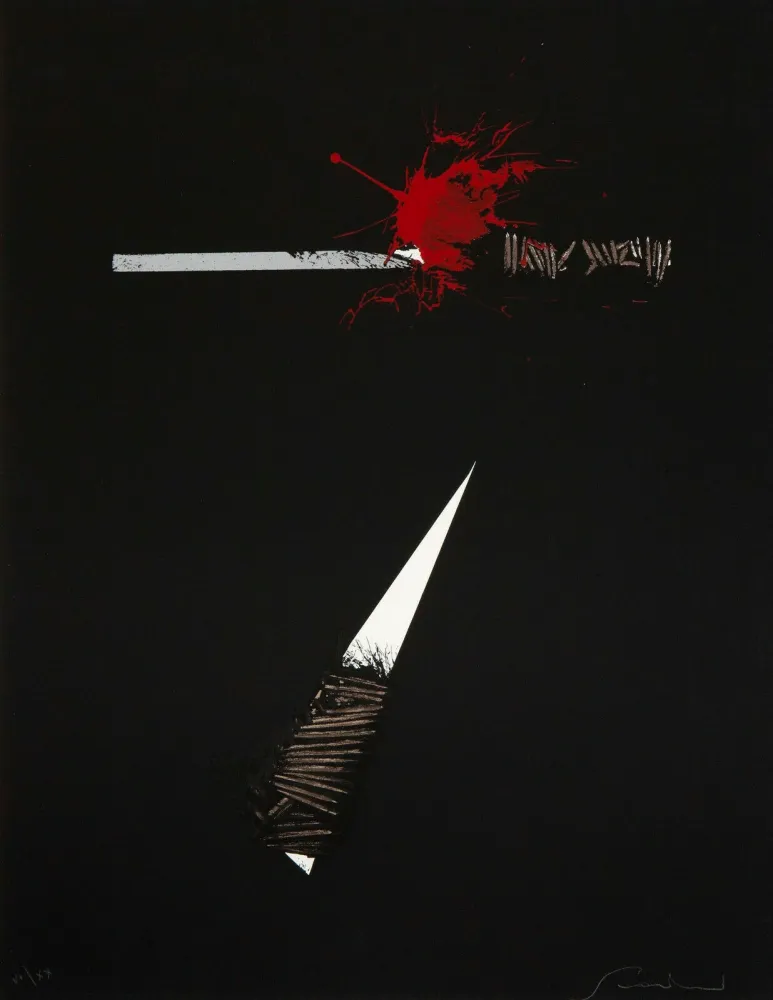 リトグラフ Scanavino - Tramature