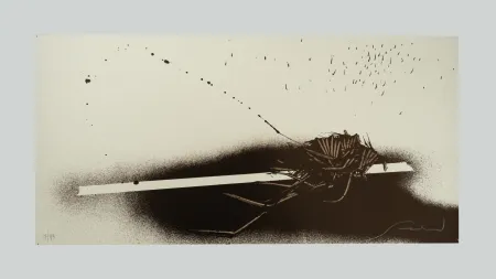 シルクスクリーン Scanavino - Tramature (C)