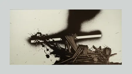 シルクスクリーン Scanavino - Tramature (G)