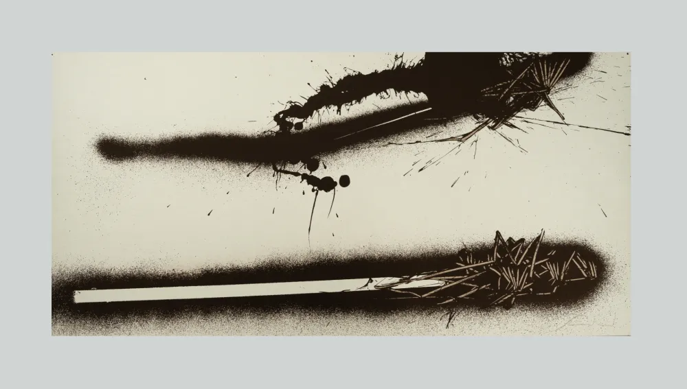 シルクスクリーン Scanavino - Tramature (I)