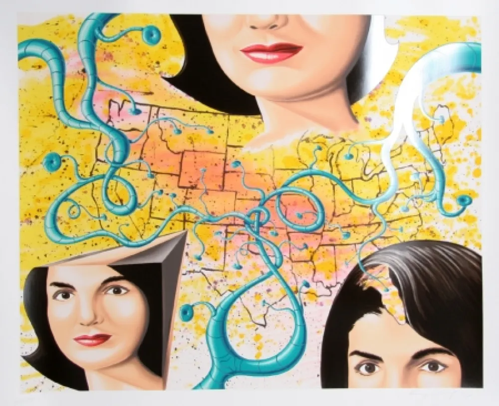 シルクスクリーン Scharf - Kraka Jackie Boom