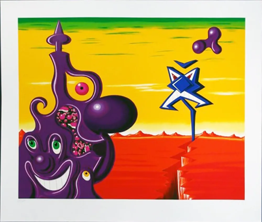 シルクスクリーン Scharf - SAJIPPE KRAKKA JOUJESH