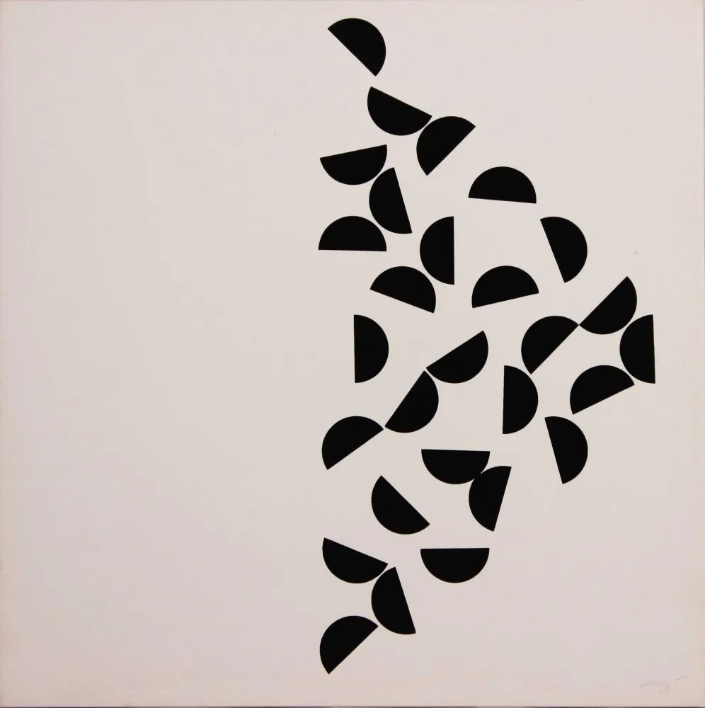 シルクスクリーン Scheggi - Untitled