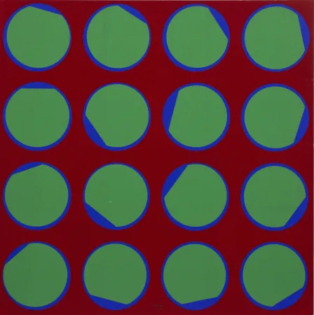 シルクスクリーン Scheggi - Untitled