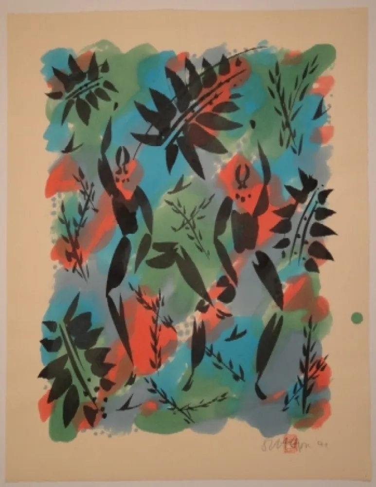 モノタイプ Scheidl - Tanzfigur