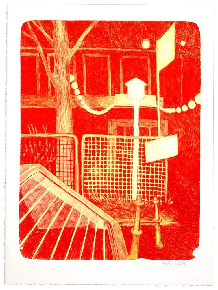 リトグラフ Schelde - Sans titre 