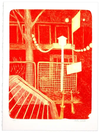 リトグラフ Schelde - Sans titre 