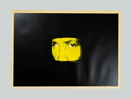 シルクスクリーン Schifano - Composizione