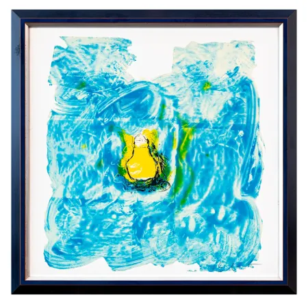 シルクスクリーン Schifano - IN LUCE