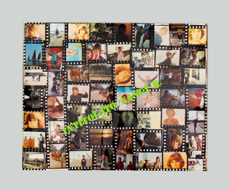 リトグラフ Schifano - Intitolato a Nancy R.