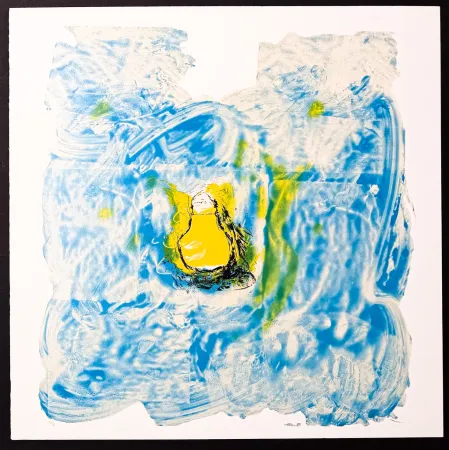 リトグラフ Schifano - Mario Schifano (1934–1998) - In luce - Lithograph with screen printing on paper - 1988