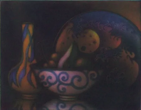 メゾチント彫法 Schkolnyk - La vague