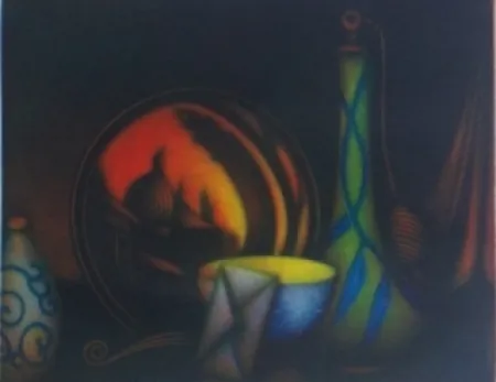 メゾチント彫法 Schkolnyk - Parfum de venise