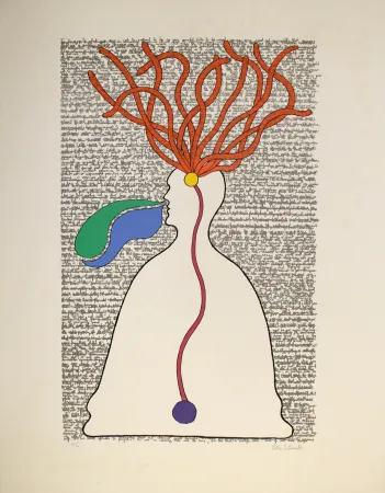 リトグラフ Schmidt - Flowing in the Right Direction