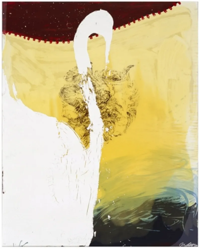 シルクスクリーン Schnabel - Bill (after short silence then)