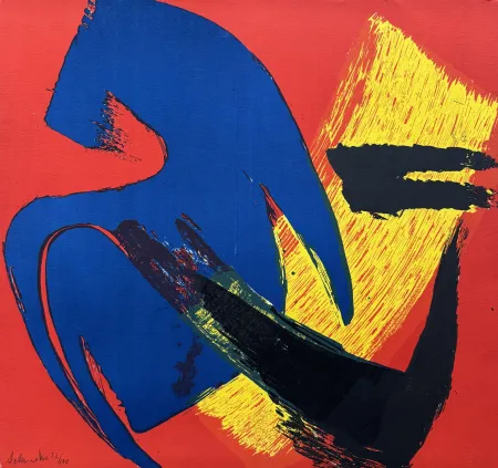 リトグラフ Schneider - Composition, 1980