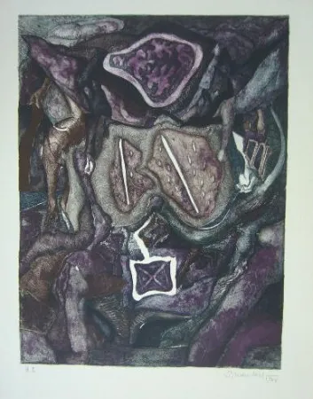 リトグラフ Schoendorff - Sans titre