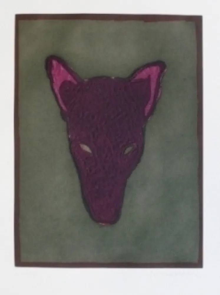 彫版 Scholder - Mask of a Warewolf