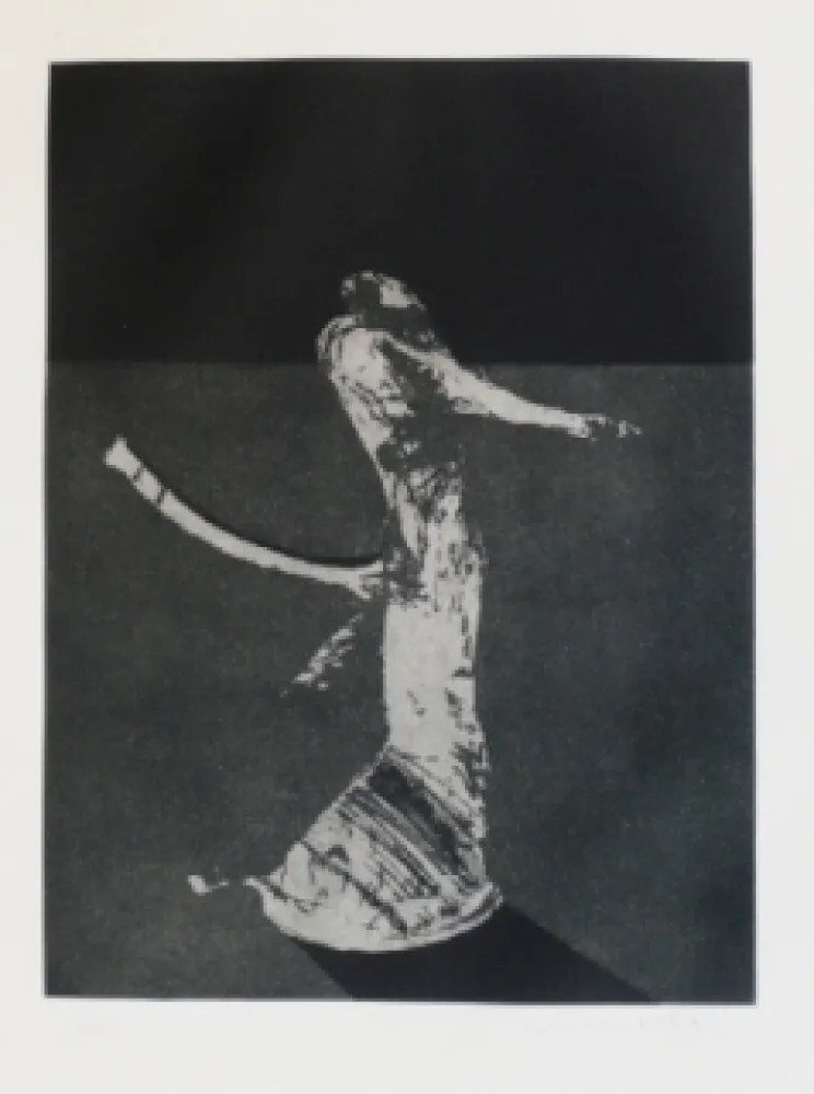 彫版 Scholder - Mystery Portrait in Barcelona 1