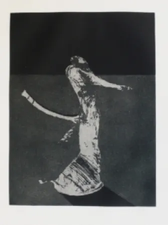 彫版 Scholder - Mystery Portrait in Barcelona 1