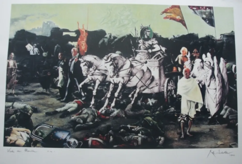 シルクスクリーン Scholte - Peace of Munster