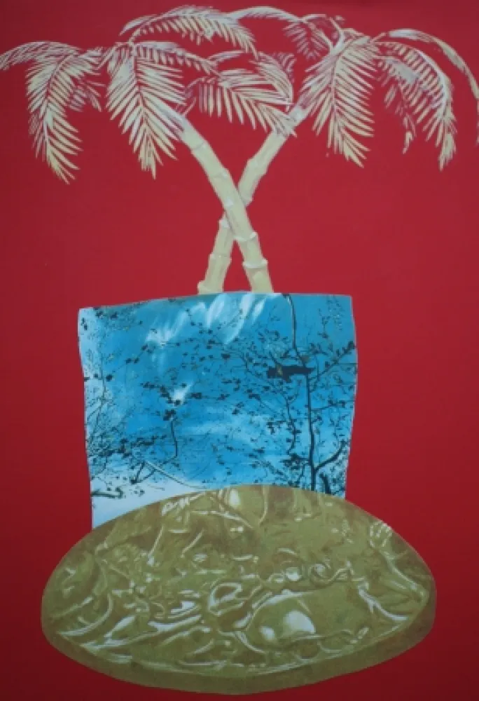 シルクスクリーン Scholte - Waarover zal ik zingen