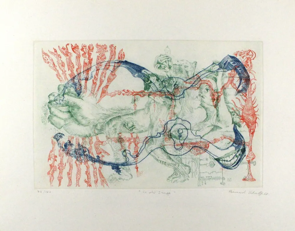 彫版 Schultze - In der Zange