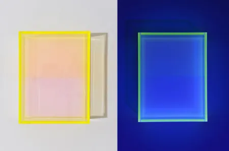 多数の Schumann - Colormirror Soft Yellow Gent