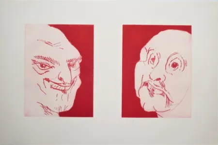 彫版 Schütte - Alte Freunde (Old friends) 2