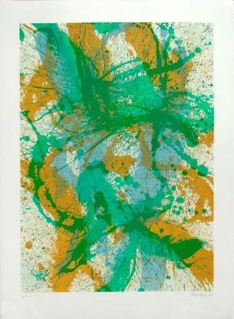 シルクスクリーン Scialoja - Composizione