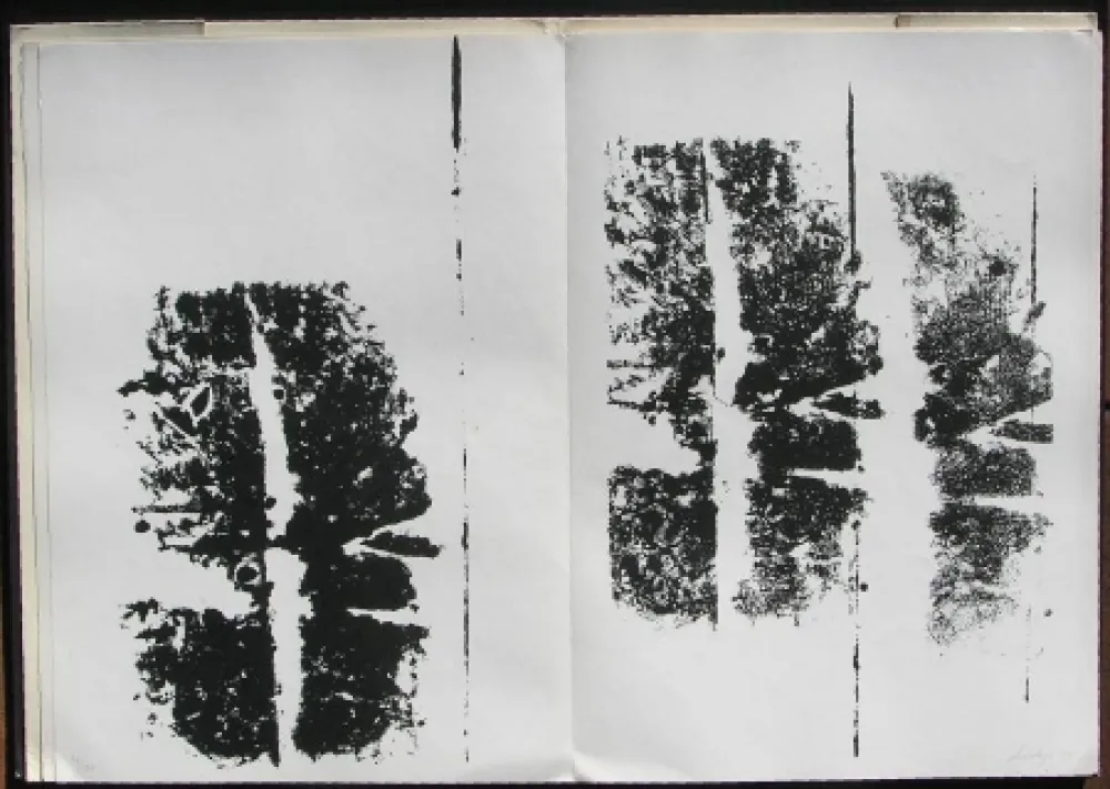 挿絵入り本 Scialoja - Toti Scialoja. Quattro litografie