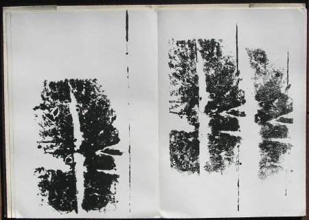 挿絵入り本 Scialoja - Toti Scialoja. Quattro litografie