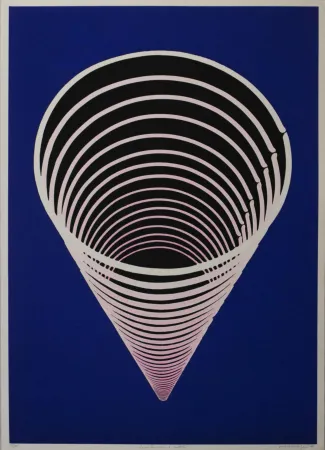 リノリウム彫版 Scirpa - Untitled