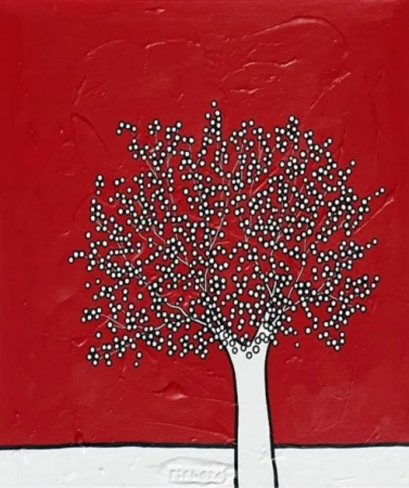 リトグラフ Scott - My red sky