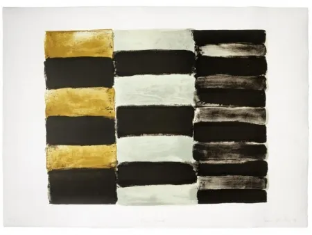 リトグラフ Scully - Paris black