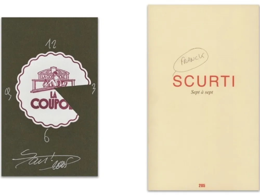 挿絵入り本 Scurti - L'Art en écrit