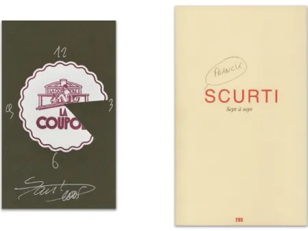 挿絵入り本 Scurti - L'Art en écrit