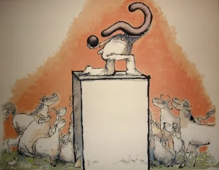 リトグラフ Searle - Atlas