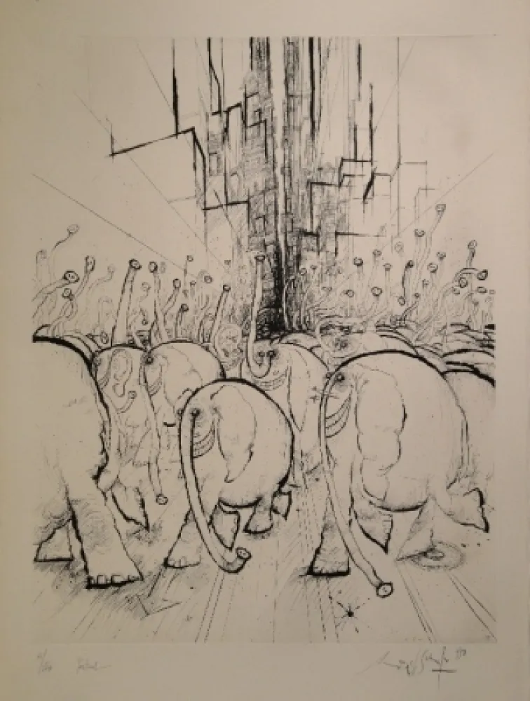 エッチング Searle - Festival