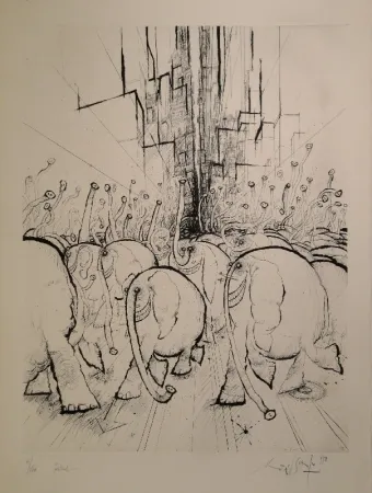 エッチング Searle - Festival