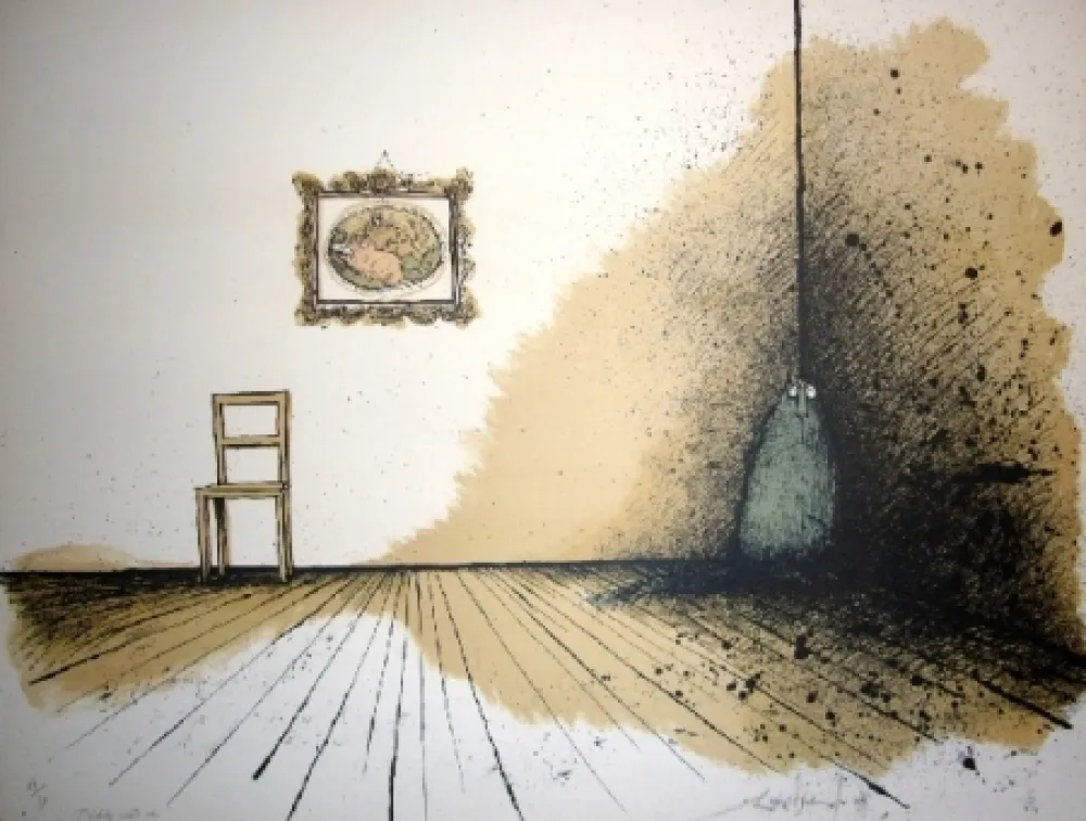 リトグラフ Searle - Nobody wants me