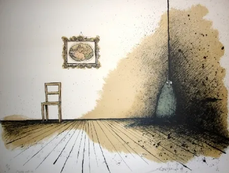 リトグラフ Searle - Nobody wants me