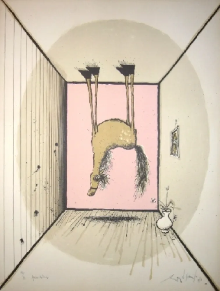 リトグラフ Searle - Pegasus returns